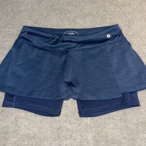 Oiselle Women's Deep Blue Skorts